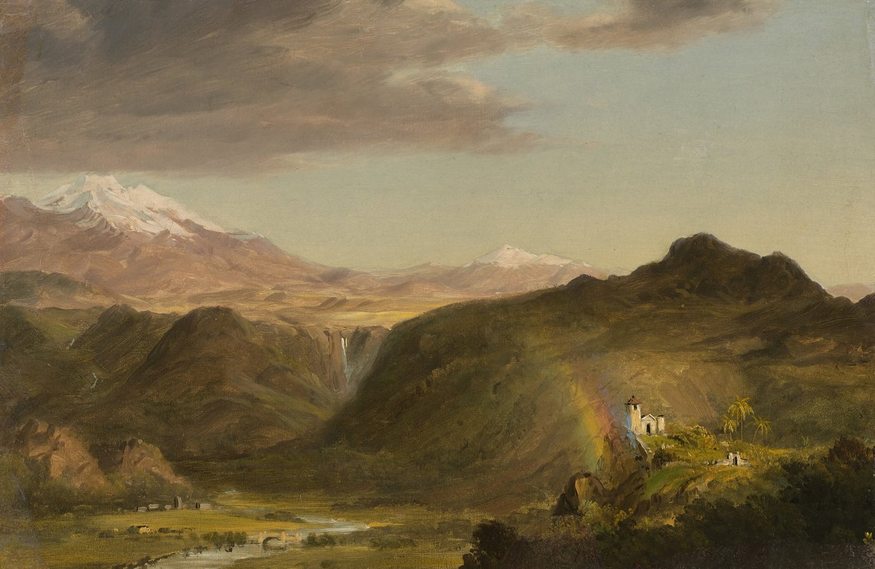 Dél -amerikai táj alkotó: Frederic Edwin Church