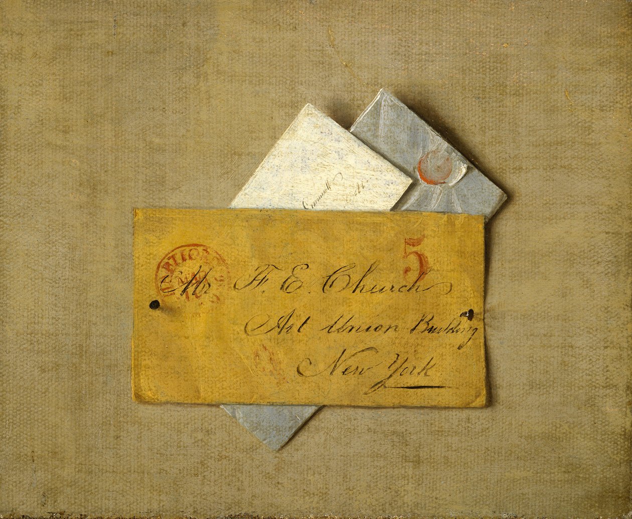 A levél bosszúja, 1892 előtt alkotó: Frederic Edwin Church