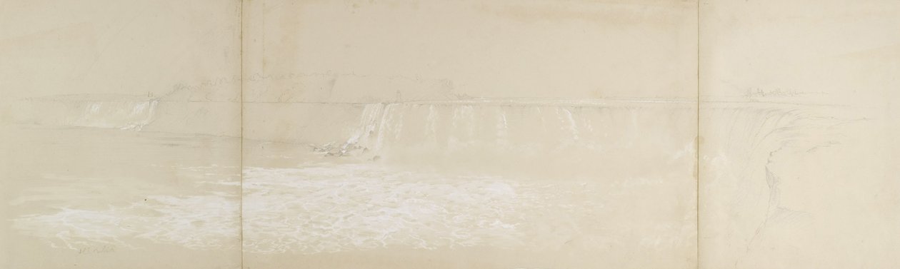 A Niagara -vízesés alkotó: Frederic Edwin Church