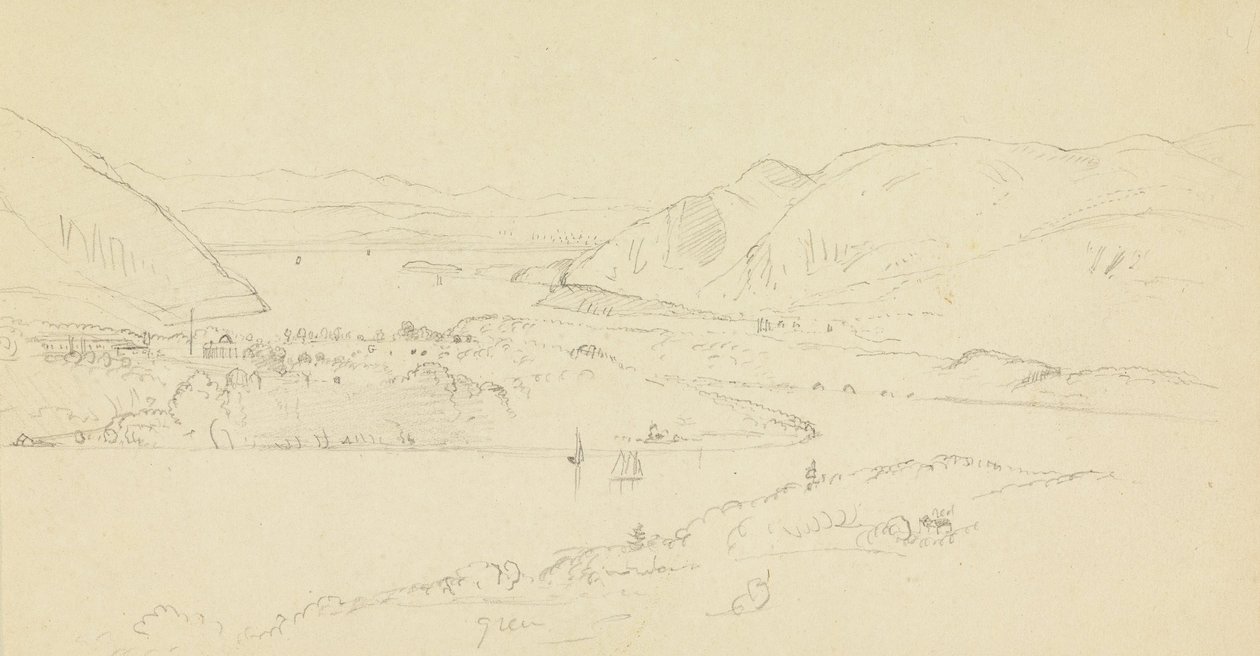 Kilátás a West Point -ra a Castle Rockból alkotó: Frederic Edwin Church
