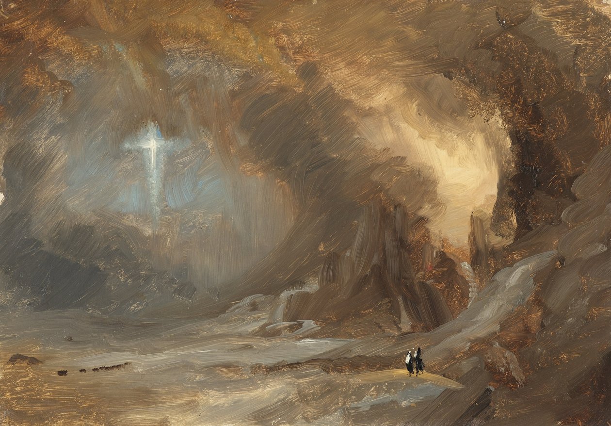 A kereszt látása alkotó: Frederic Edwin Church