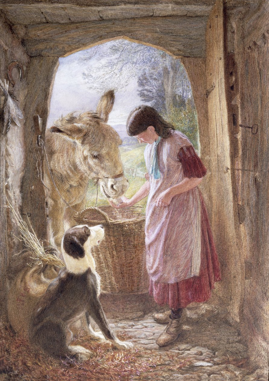 Etetési gödröcske (kréta) alkotó: Frederic James Shields