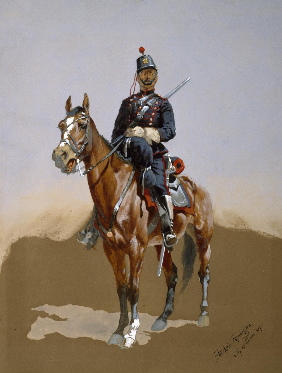 A csendőrség alkotó: Frederic Remington
