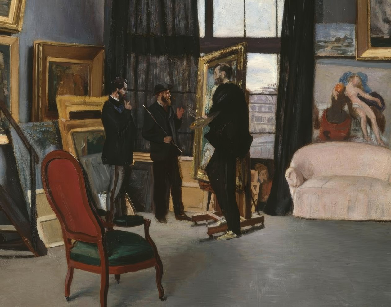 A Bazille műhely alkotó: Jean Frederic Bazille