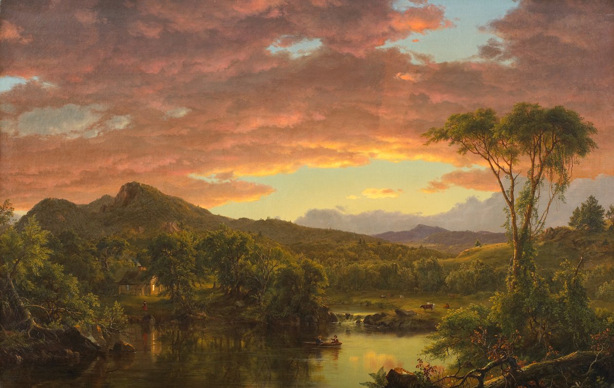 Egy vidéki otthon alkotó: Frederic Edwin Church
