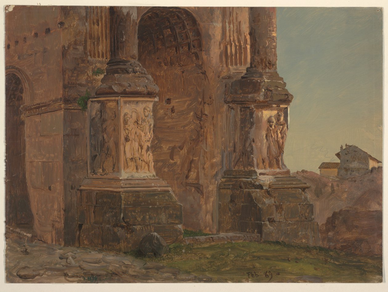 Septimius Severus boltíve, Róma alkotó: Frederic Edwin Church