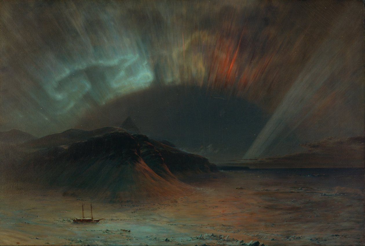 Aurora Borealis alkotó: Frederic Edwin Church