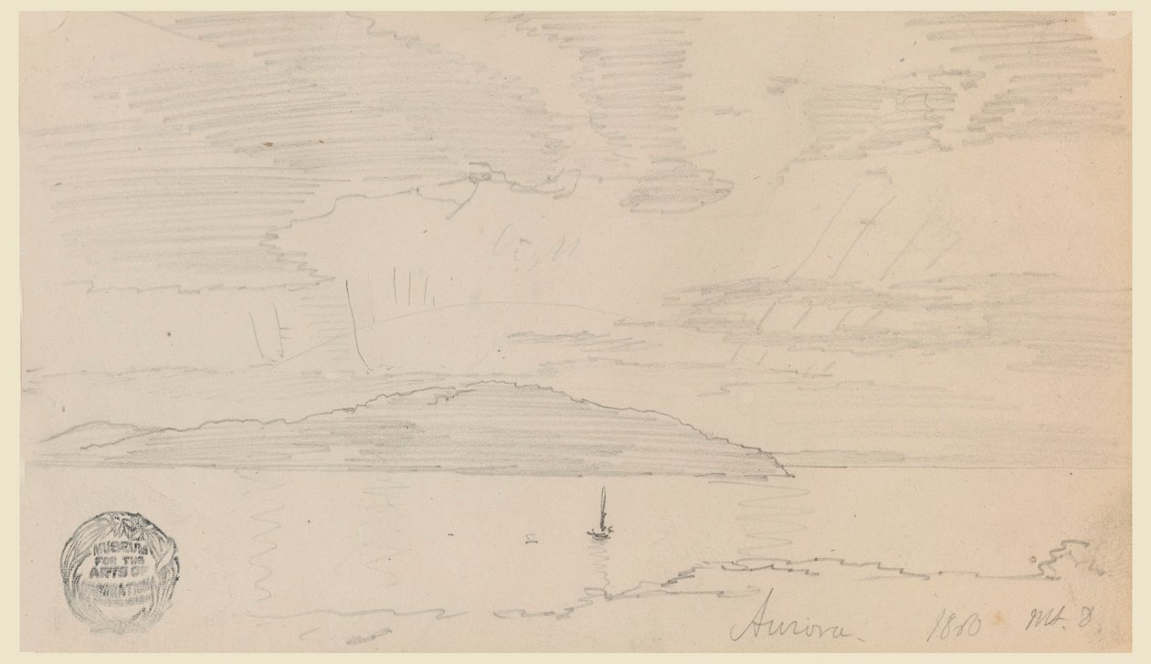 Aurora, Mount Desert Island alkotó: Frederic Edwin Church