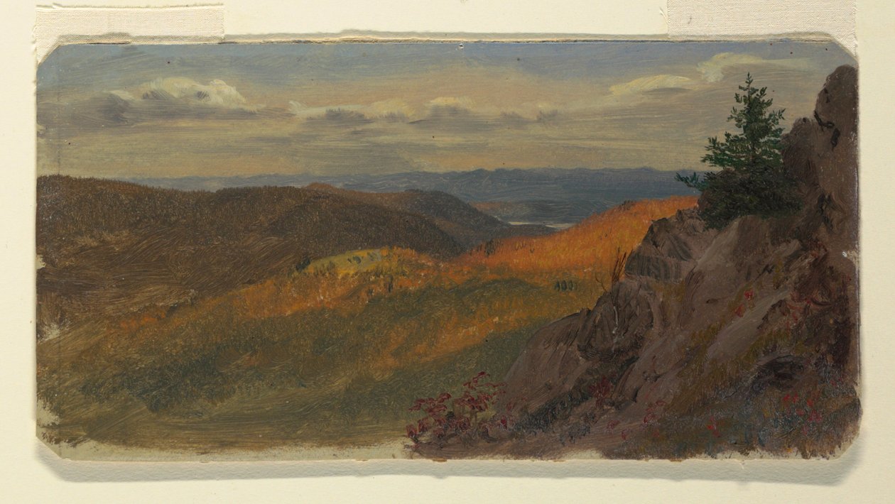 Őszi táj New Englandben alkotó: Frederic Edwin Church