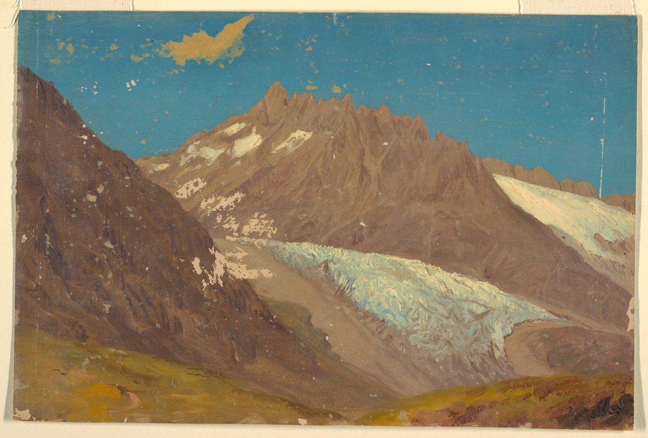 Bajor vagy Svájci Alpok alkotó: Frederic Edwin Church