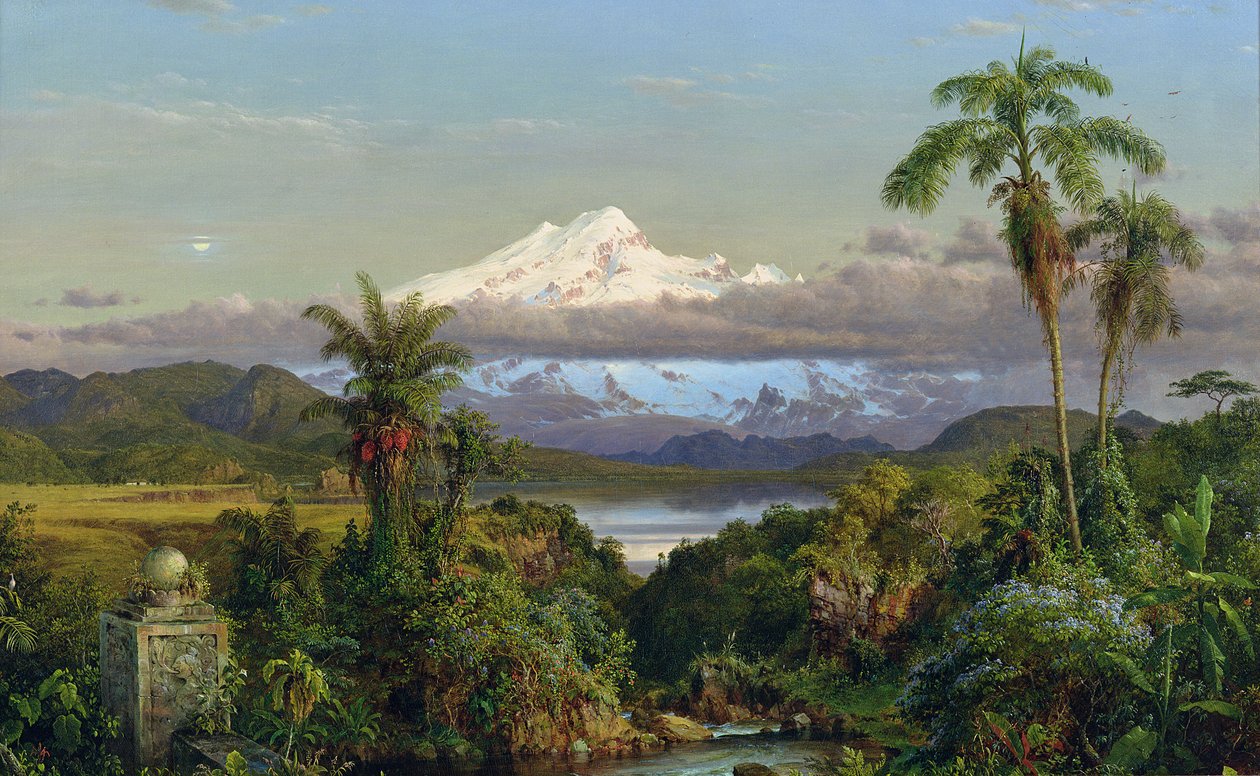 Cambe, 1858 alkotó: Frederic Edwin Church