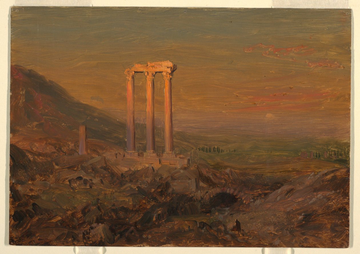 Klasszikus romok, Szíria alkotó: Frederic Edwin Church