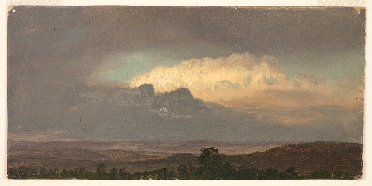 Felhők Hills felett, Jamaica alkotó: Frederic Edwin Church