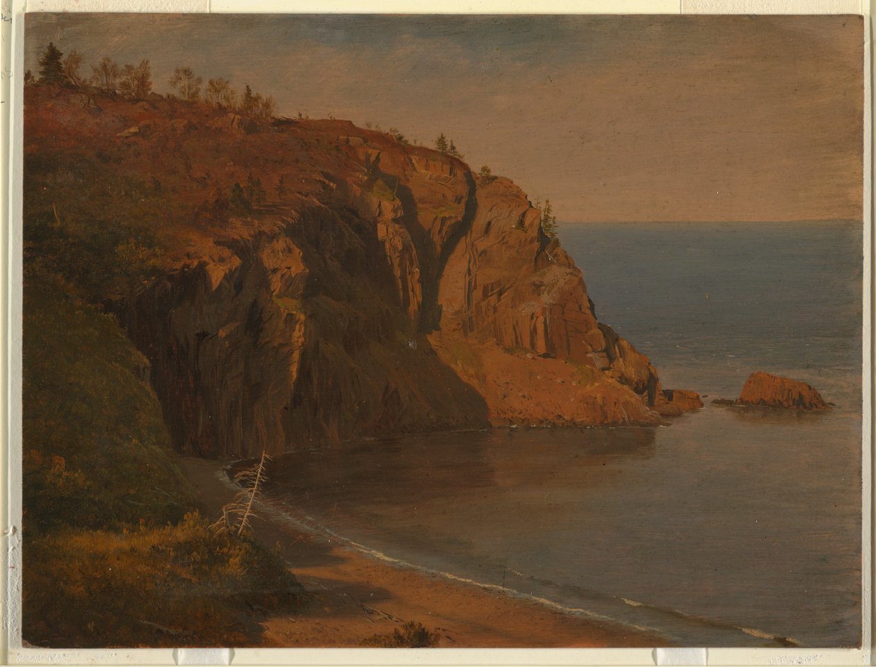 Grand Manan-sziget partja, Kanada alkotó: Frederic Edwin Church