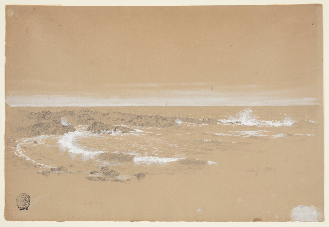 Partvonal, Grand Manan, Kanada alkotó: Frederic Edwin Church