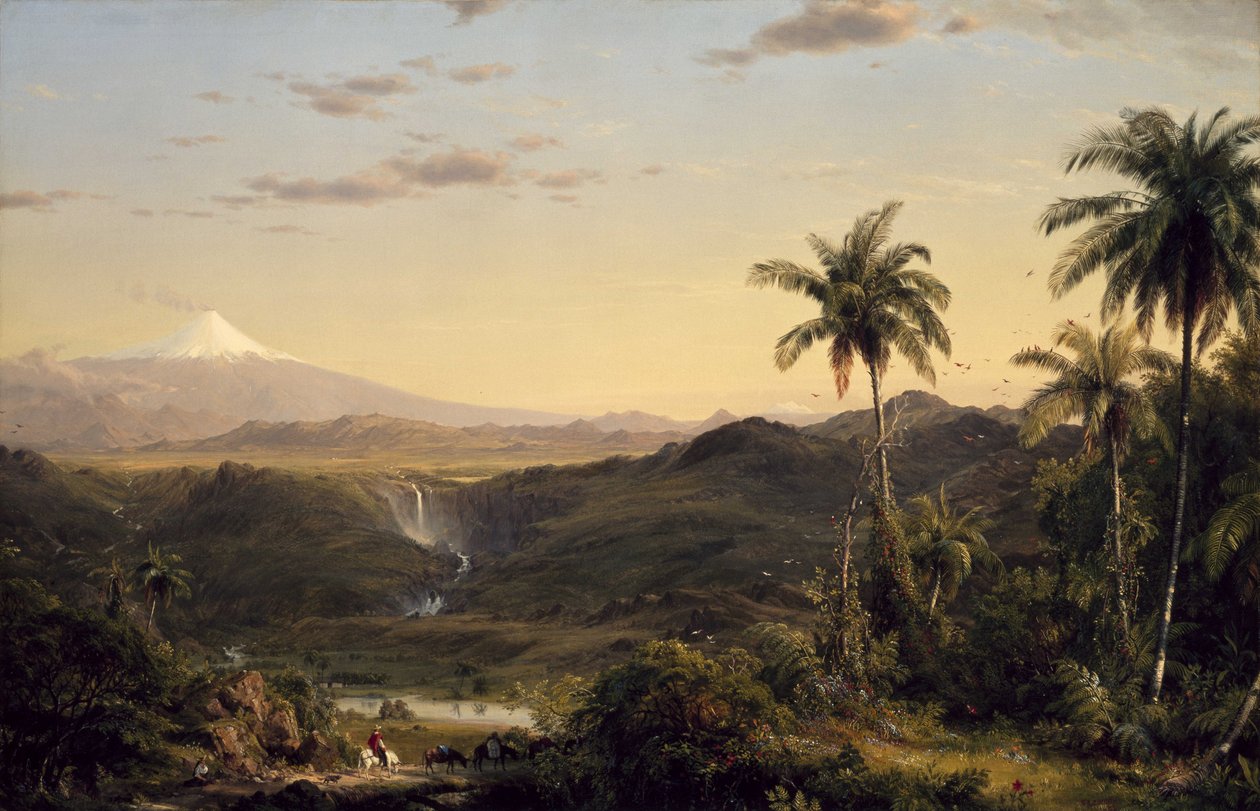 Cotopaxi alkotó: Frederic Edwin Church