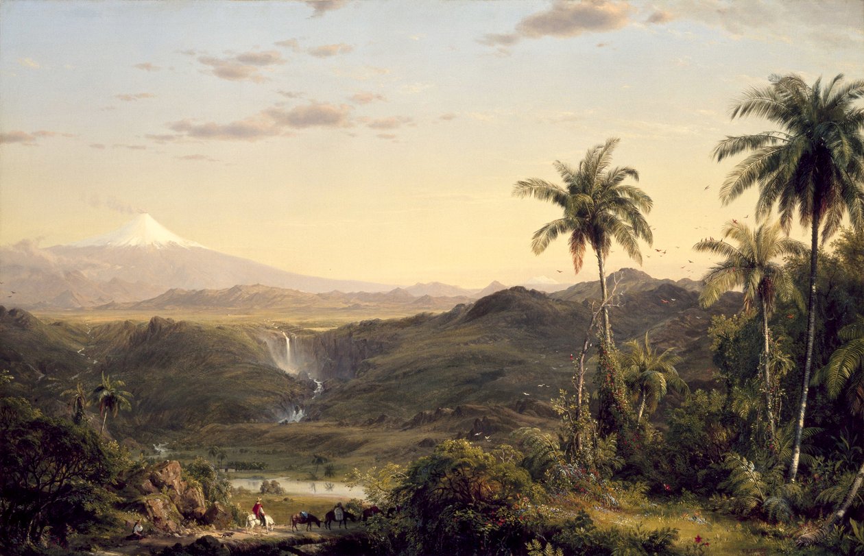 Cotopaxi alkotó: Frederic Edwin Church