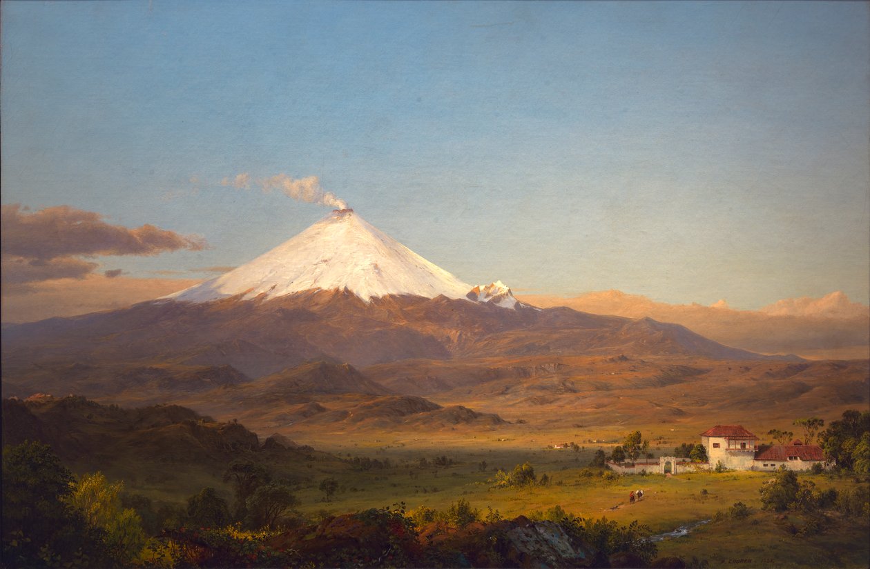 Cotopaxi, 1855. alkotó: Frederic Edwin Church