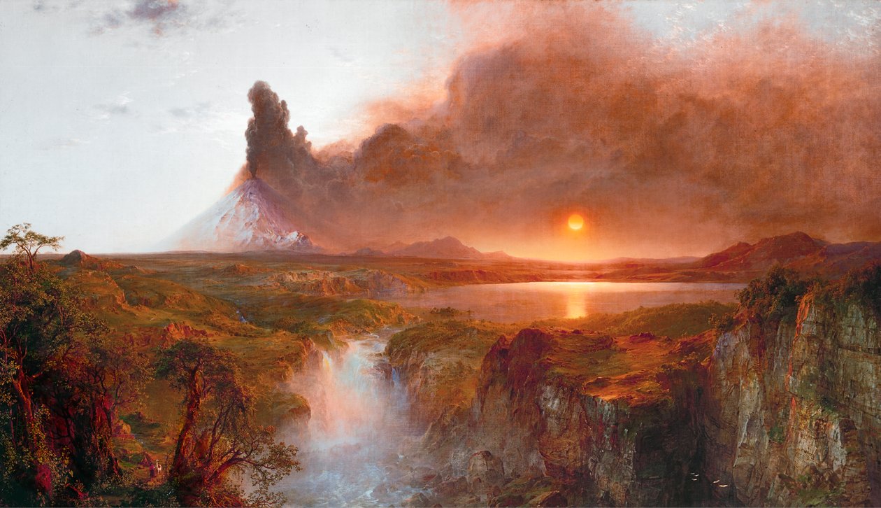 Cotopaxi, 1862 alkotó: Frederic Edwin Church