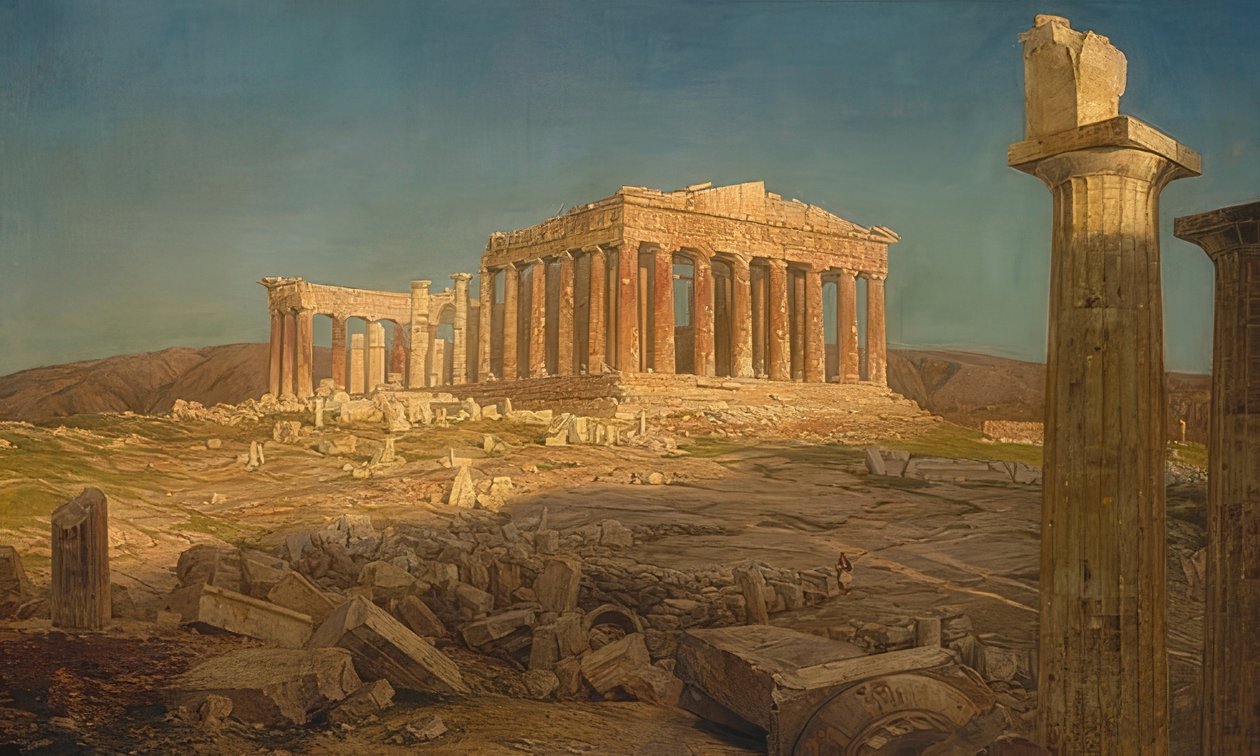 Δασ Παρθένων. 1871 alkotó: Frederic Edwin Church