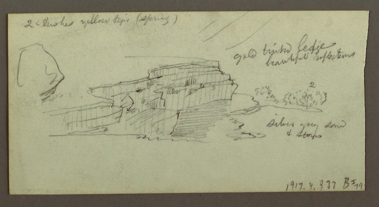 Rajz, Canyon, talán 1868 alkotó: Frederic Edwin Church
