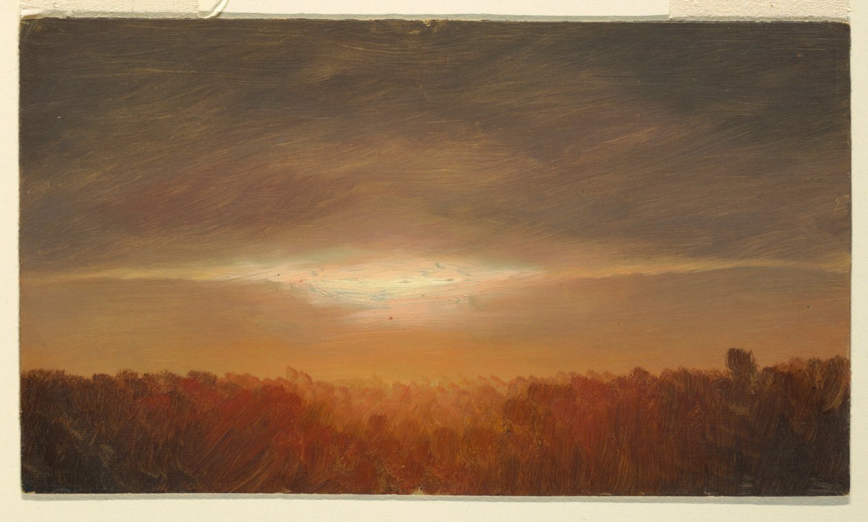 Rajz, Felhő tanulmányok, 1865 alkotó: Frederic Edwin Church