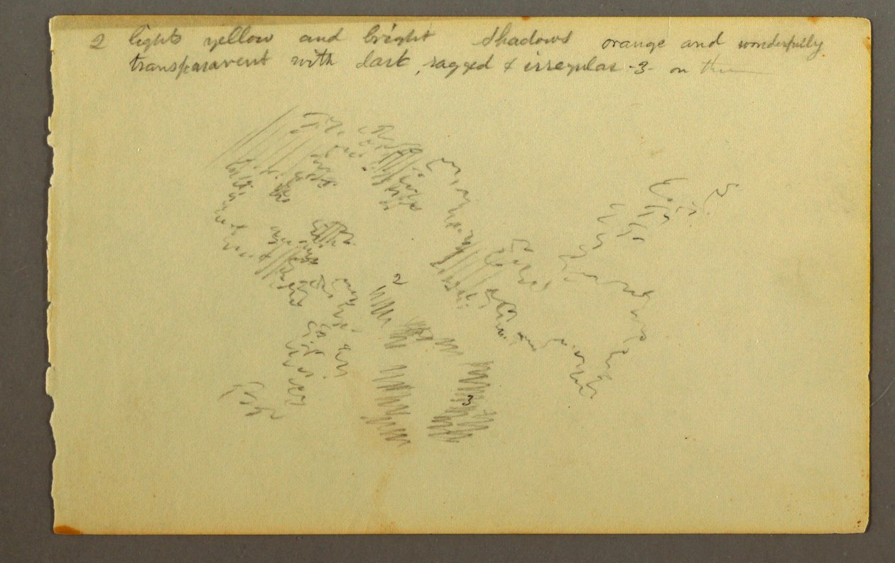 Rajz, Felhő tanulmány, 1845 alkotó: Frederic Edwin Church