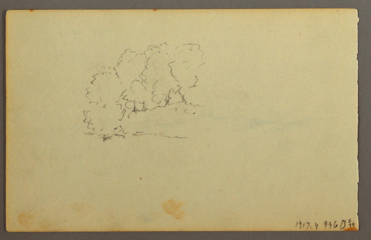 Rajz, Felhők, 1844 alkotó: Frederic Edwin Church