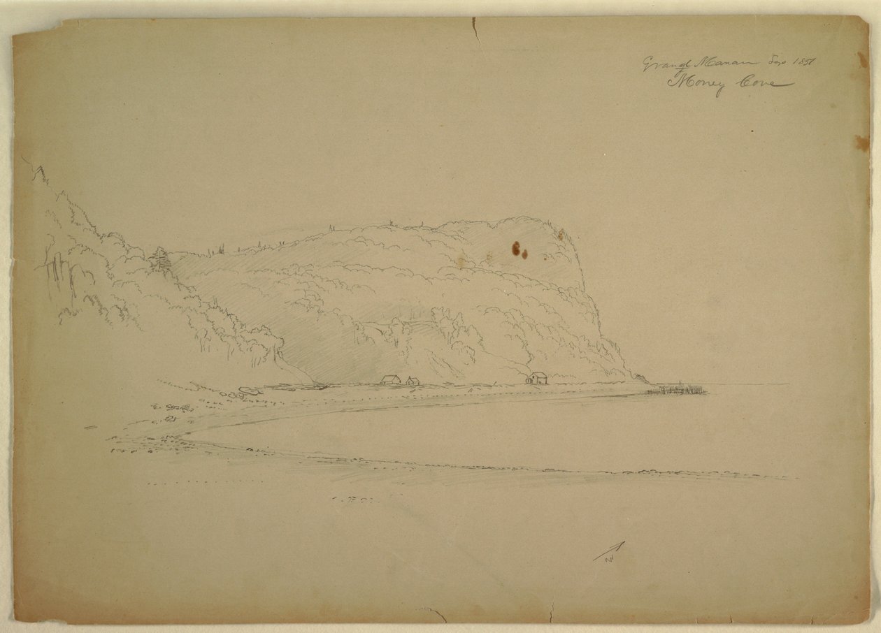 Rajz, "Majombarlang", 1851 alkotó: Frederic Edwin Church