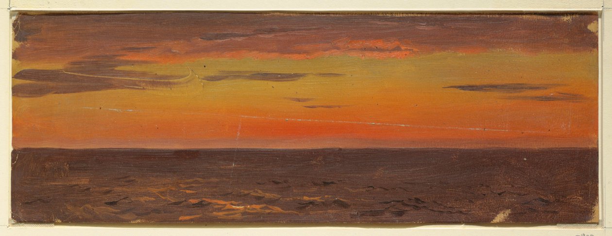 Rajz, Tengeri táj, 1859. június alkotó: Frederic Edwin Church