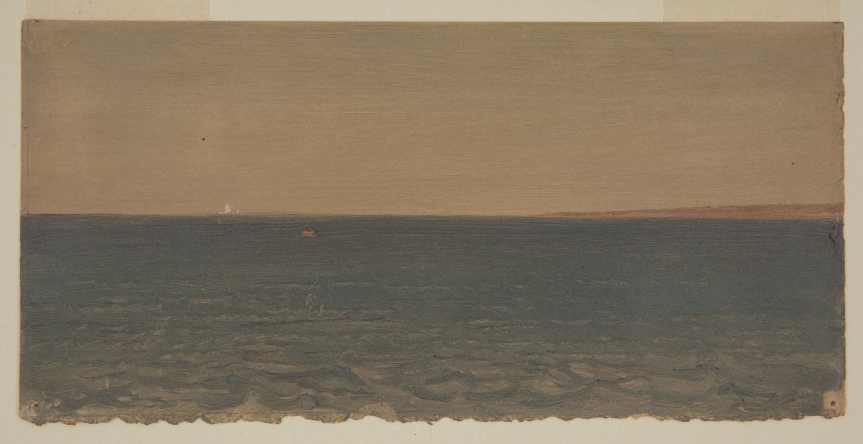 Rajz, Tengeri táj jégheggyel, 1859 alkotó: Frederic Edwin Church