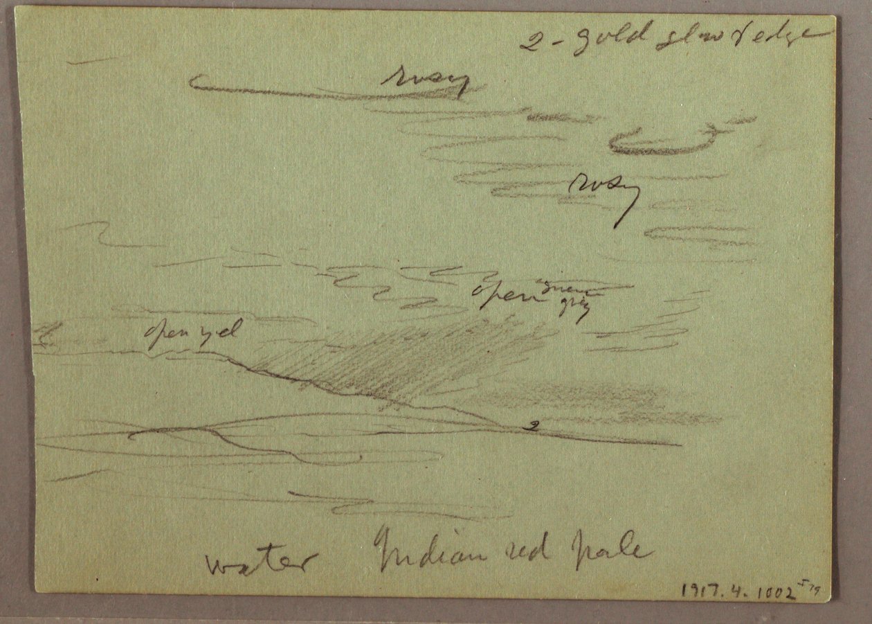 Rajz, naplemente, gyermek evés, 1870. december 22. alkotó: Frederic Edwin Church