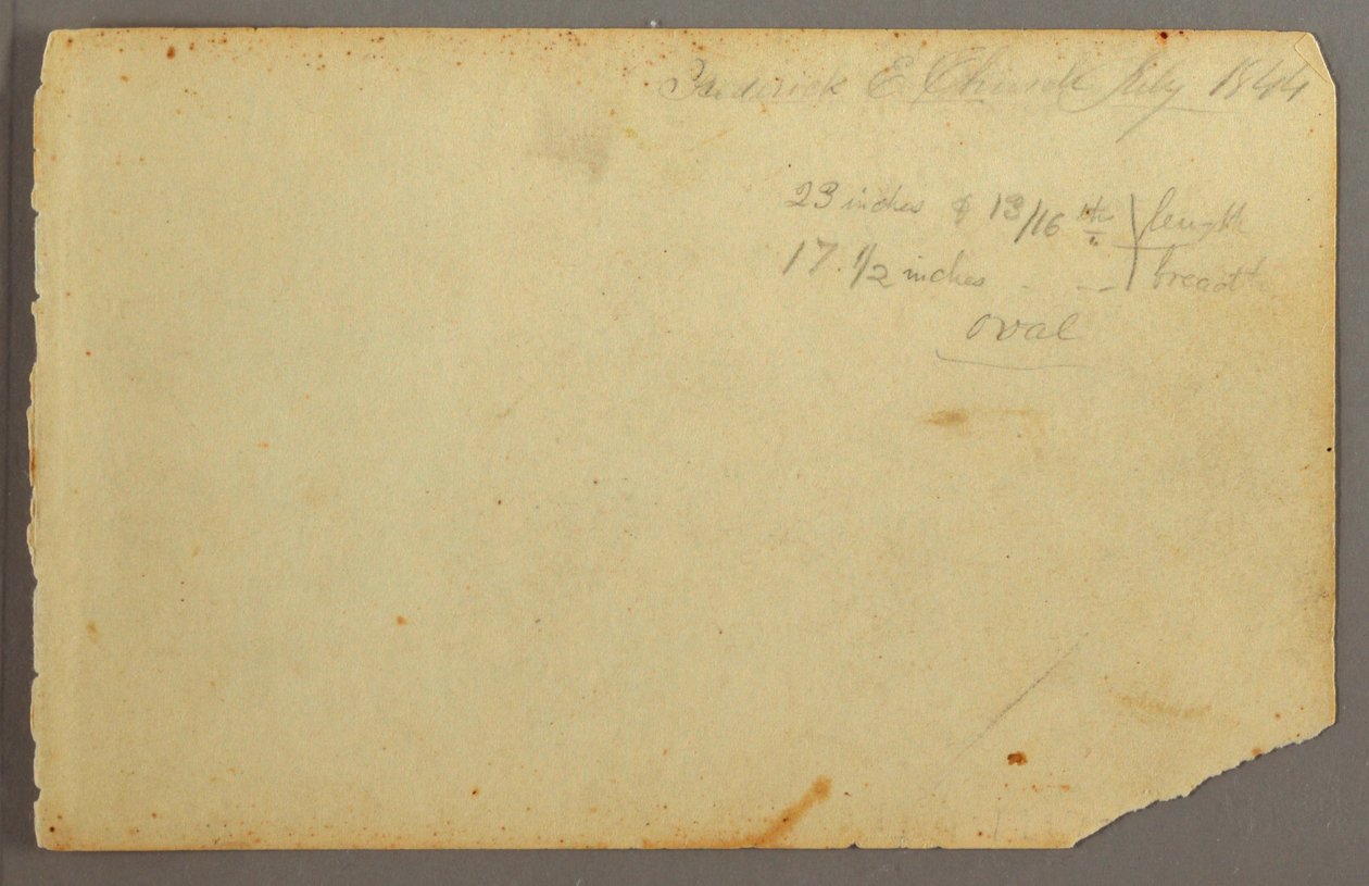 Rajz, Erdős táj, 1844 alkotó: Frederic Edwin Church