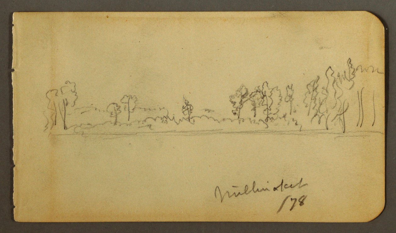 Rajz, Erdős part, 1878 alkotó: Frederic Edwin Church