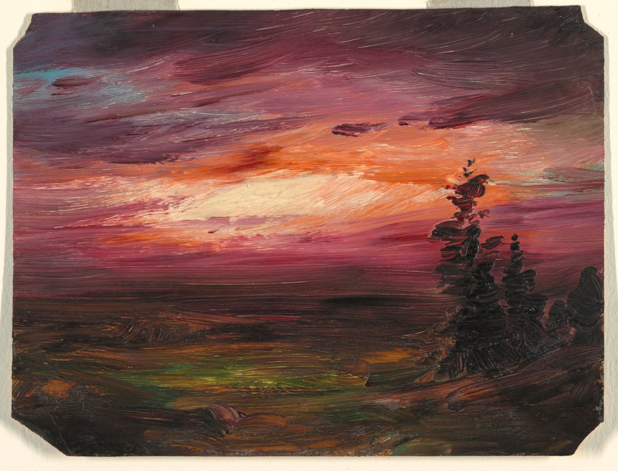 Esti szürkület alkotó: Frederic Edwin Church