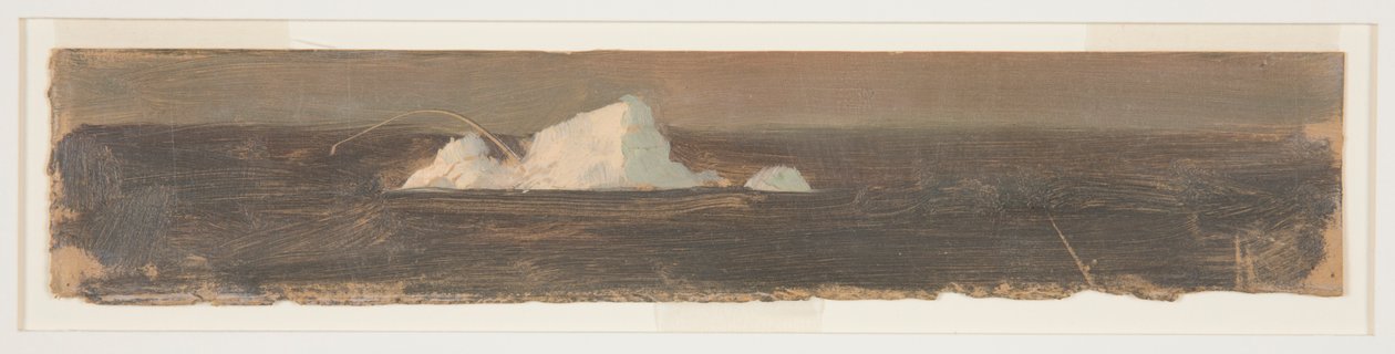 Lebegő jéghegyek alkotó: Frederic Edwin Church