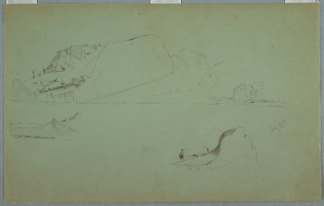 Lebegő jéghegyek, 1859. július 15 alkotó: Frederic Edwin Church