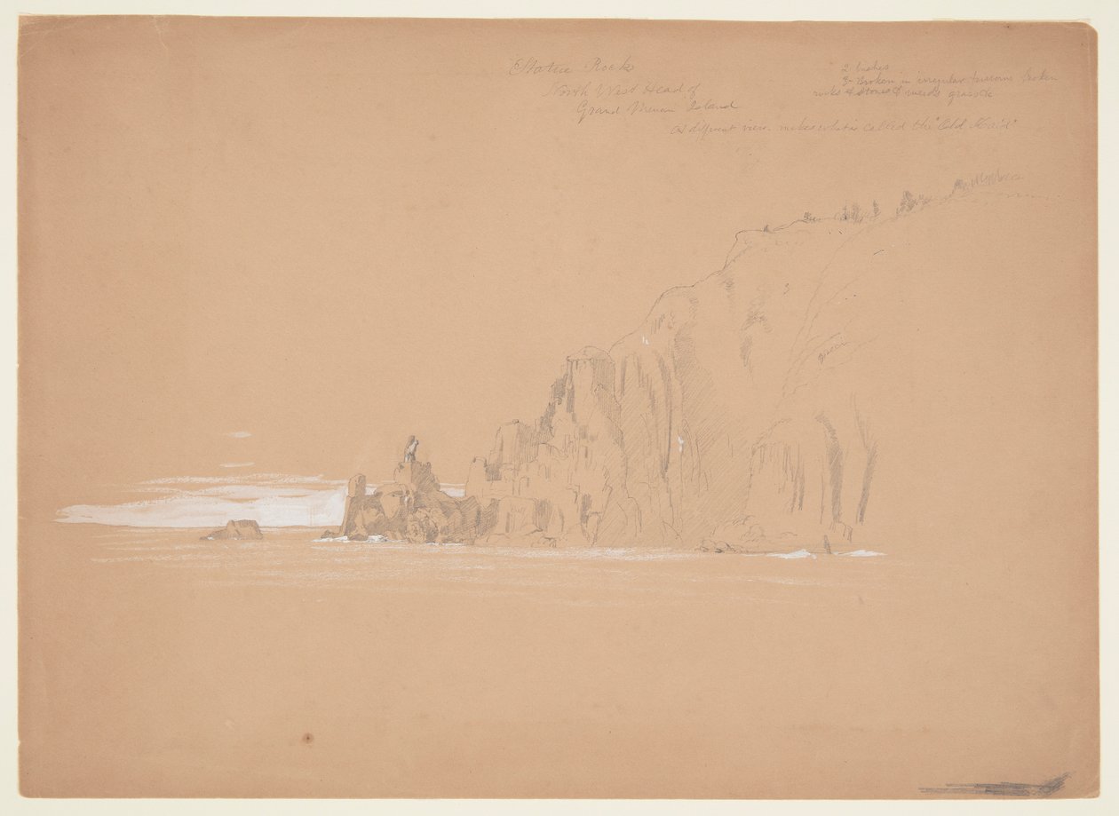 Grand Manan-sziget alkotó: Frederic Edwin Church