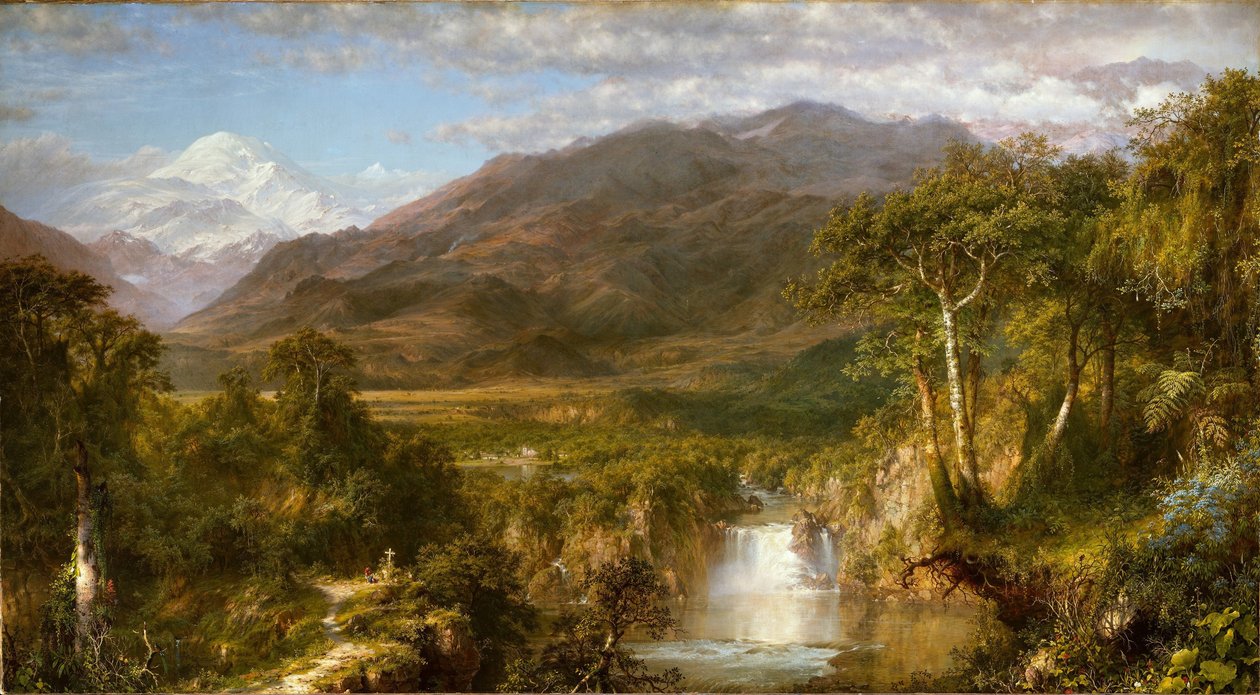 Az Andok szíve alkotó: Frederic Edwin Church