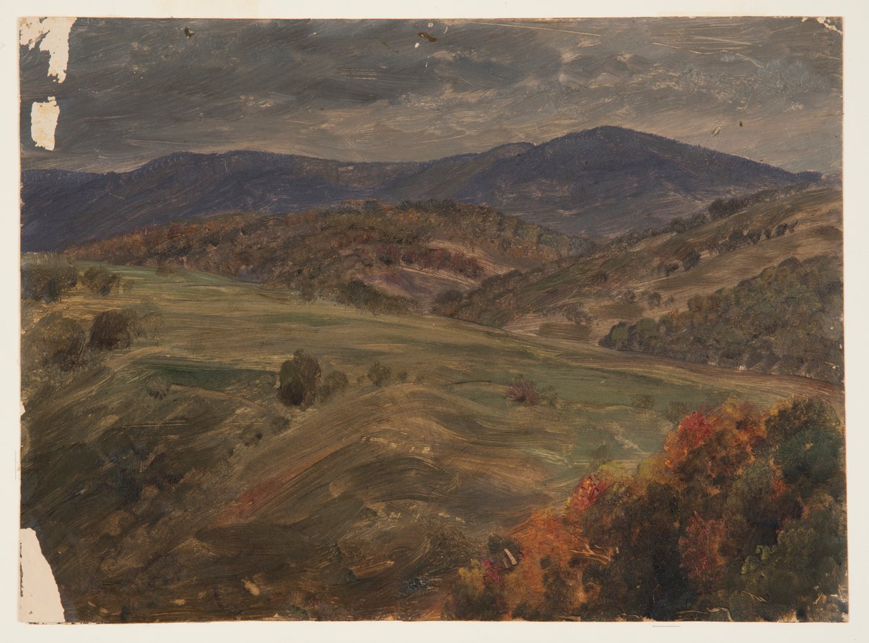 Dombos táj, kora ősz alkotó: Frederic Edwin Church
