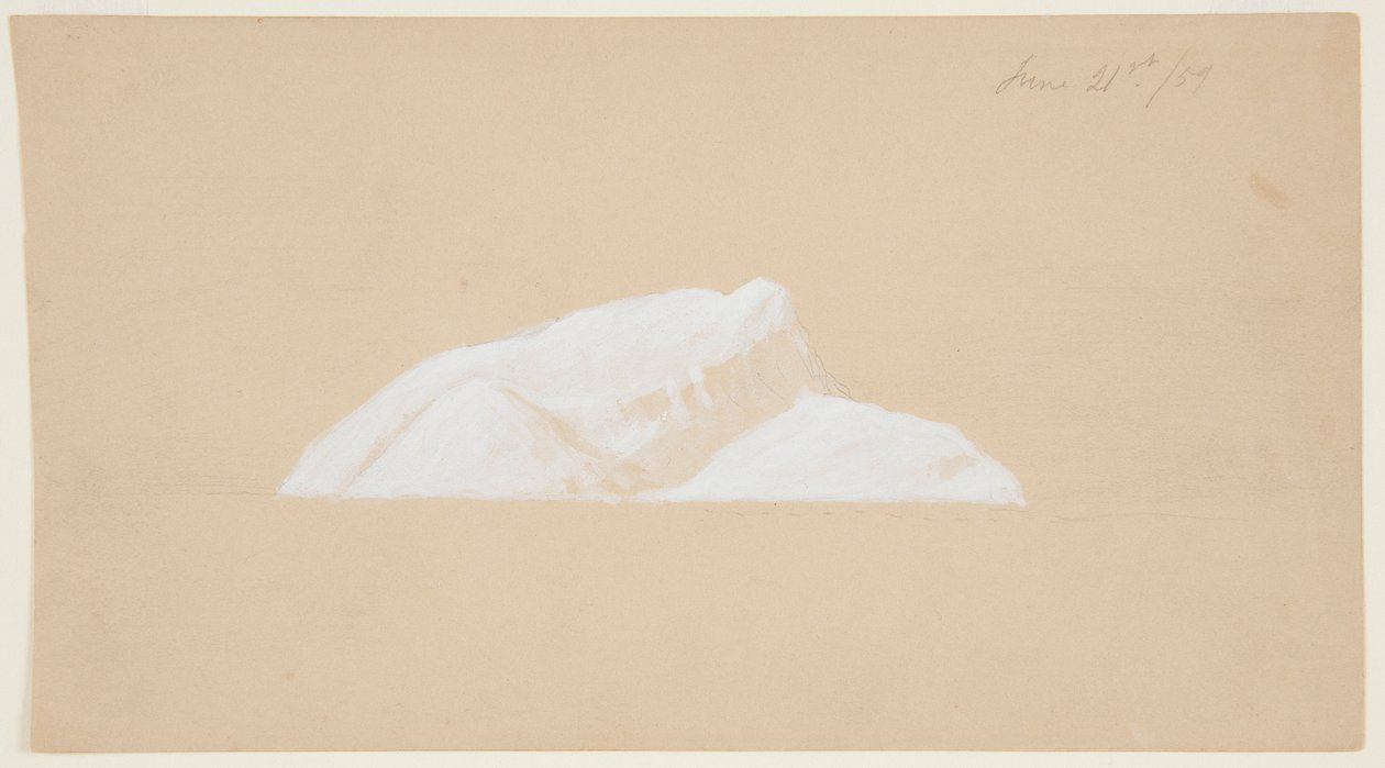 Jéghegy, Új-Fundland alkotó: Frederic Edwin Church