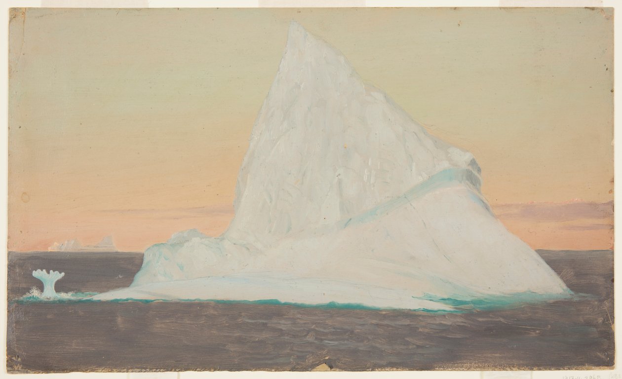Jéghegy és jégvirág alkotó: Frederic Edwin Church