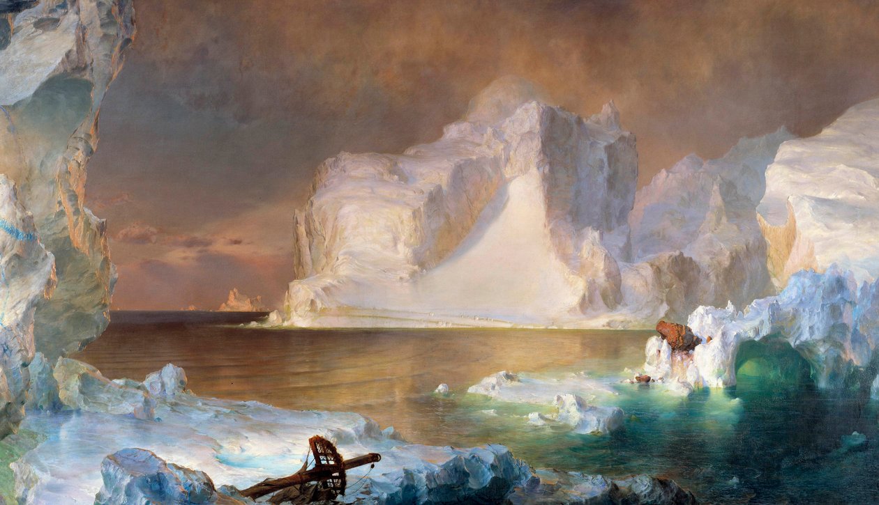 Jéghegyek alkotó: Frederic Edwin Church