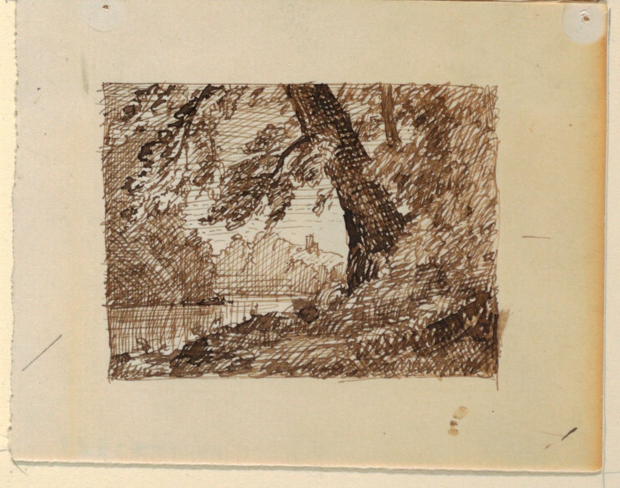 Képzeletbeli folyó táj alkotó: Frederic Edwin Church