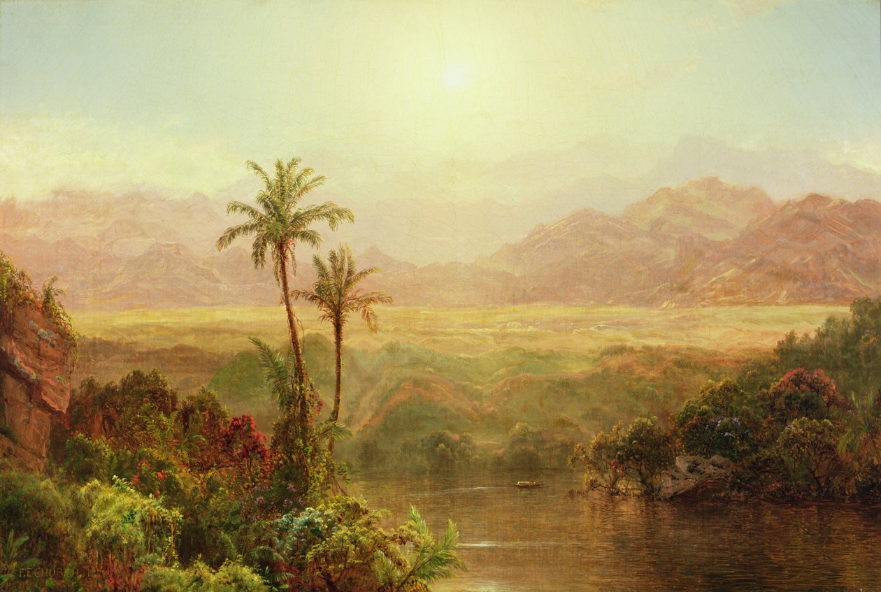 Az Andokban alkotó: Frederic Edwin Church