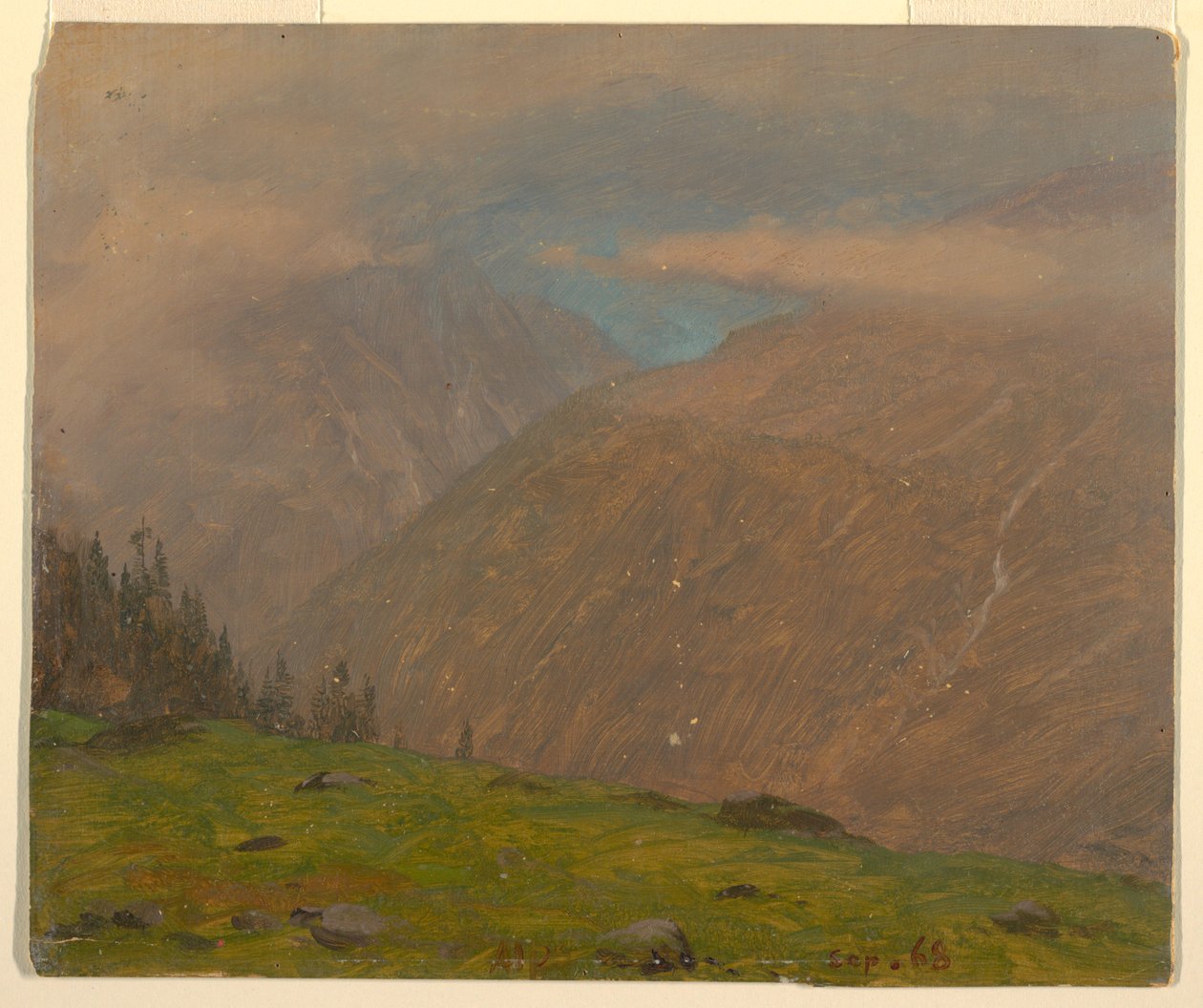 Olasz Alpok alkotó: Frederic Edwin Church