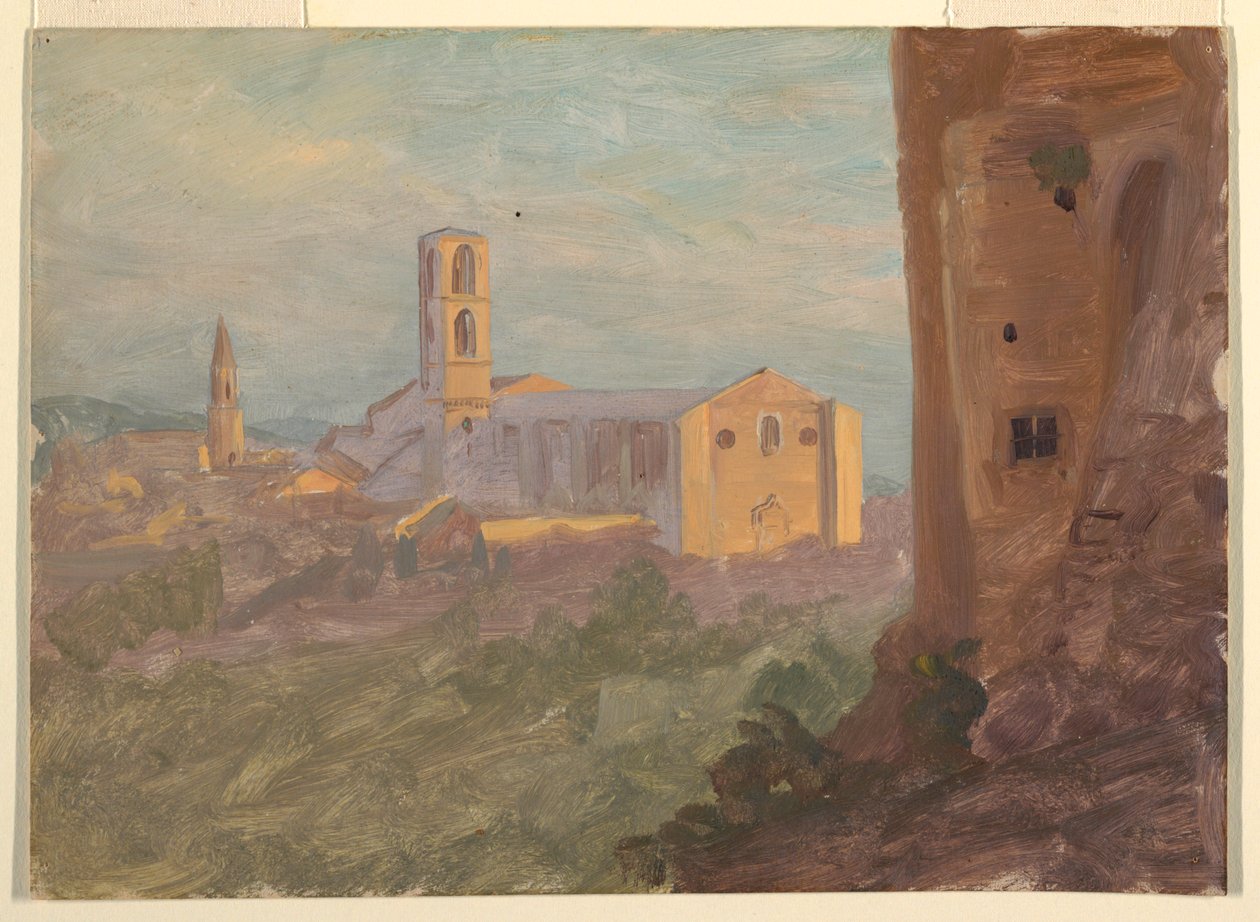 olasz vagy svájci város alkotó: Frederic Edwin Church