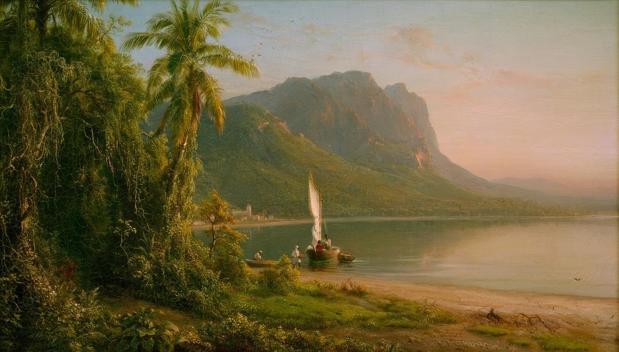 Jamaica alkotó: Frederic Edwin Church