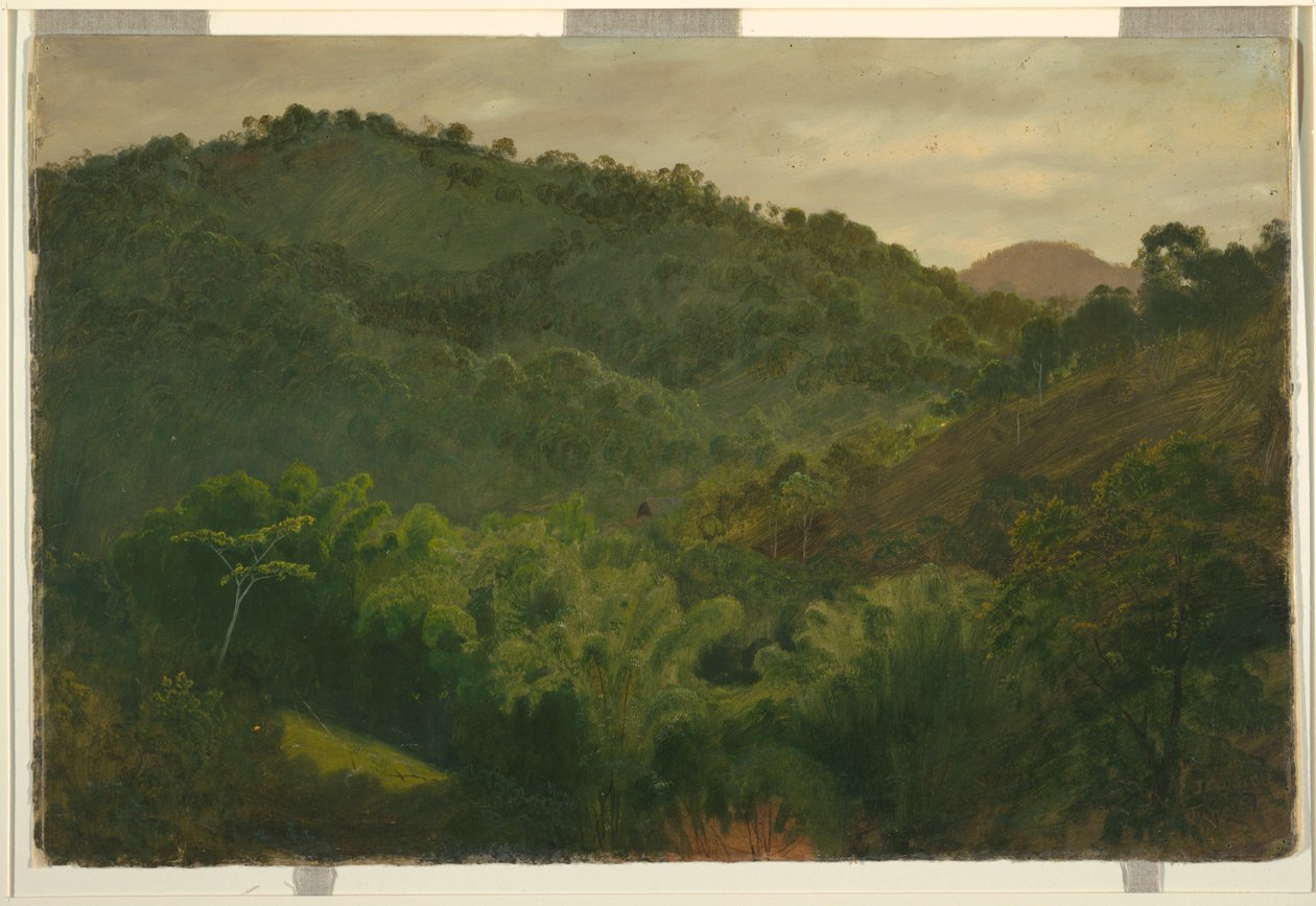 Táj Jamaicáról alkotó: Frederic Edwin Church