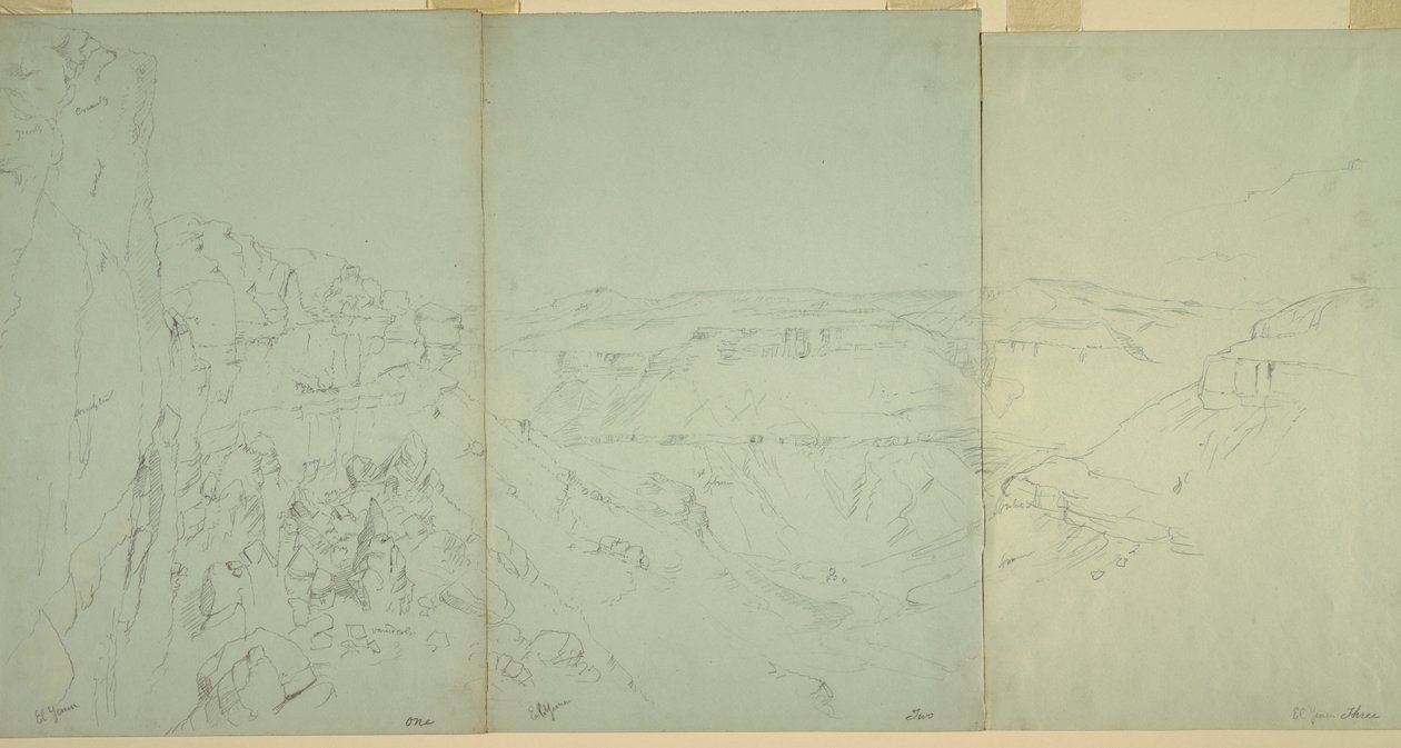 Táj El Yemanban alkotó: Frederic Edwin Church